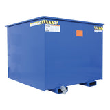 Vestil R Series Rotator Box Hoppers | Forklift Rotator Bulk Transfer, Heavy-Duty Steel, 6,000 lb, 1.25 & 2.5 Cubic Yard, 8 Colors