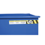 Vestil R Series Rotator Box Hoppers | Forklift Rotator Bulk Transfer, Heavy-Duty Steel, 6,000 lb, 1.25 & 2.5 Cubic Yard, 8 Colors