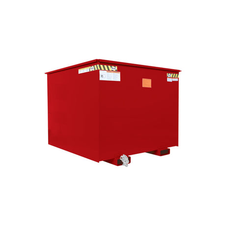 Vestil R Series Rotator Box Hoppers | Forklift Rotator Bulk Transfer, Heavy-Duty Steel, 6,000 lb, 1.25 & 2.5 Cubic Yard, 8 Colors