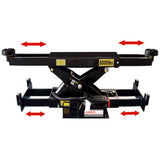 AMGO RJ-8A Pneumatic Rolling Bridge Jack – 8,000 lb Capacity