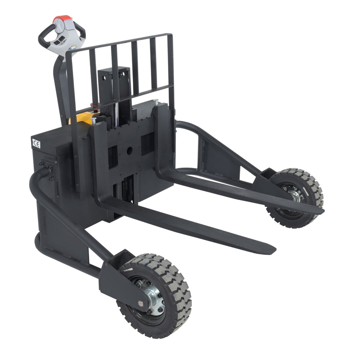 Vestil RT-EPT Electric Powered Rough Terrain Pallet Truck — Indoor + Outdoor Capable with AC Drive Motor and Large Rubber Tires