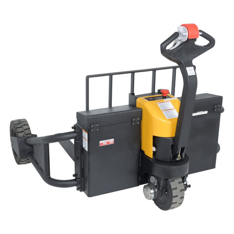 Vestil RT-EPT Electric Powered Rough Terrain Pallet Truck — Indoor + Outdoor Capable with AC Drive Motor and Large Rubber Tires