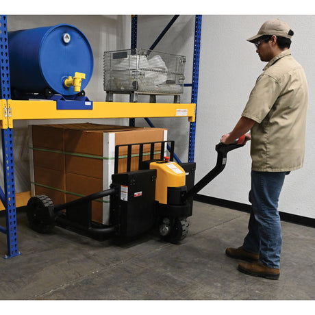 Vestil RT-EPT Electric Powered Rough Terrain Pallet Truck — Indoor + Outdoor Capable with AC Drive Motor and Large Rubber Tires
