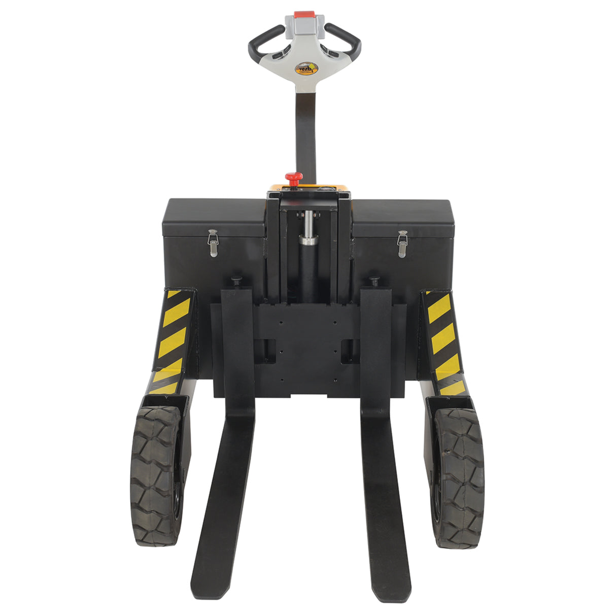 Vestil RT-EPT Electric Powered Rough Terrain Pallet Truck — Indoor + Outdoor Capable with AC Drive Motor and Large Rubber Tires