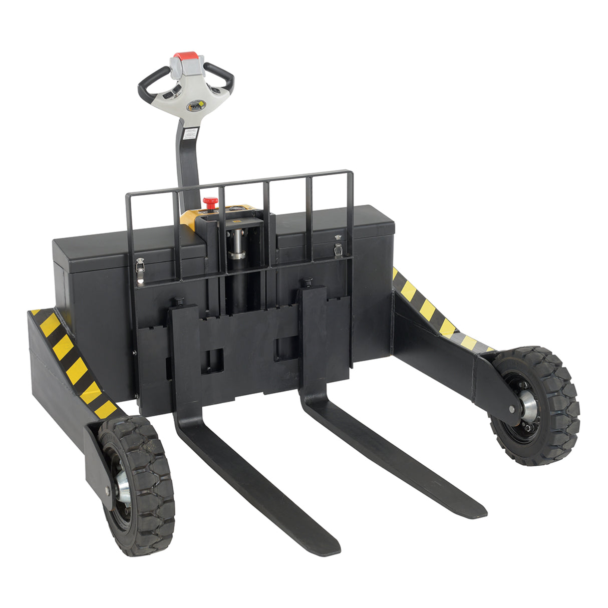 Vestil RT-EPT Electric Powered Rough Terrain Pallet Truck — Indoor + Outdoor Capable with AC Drive Motor and Large Rubber Tires