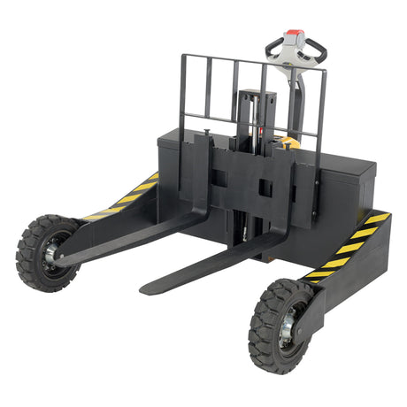 Vestil RT-EPT Electric Powered Rough Terrain Pallet Truck — Indoor + Outdoor Capable with AC Drive Motor and Large Rubber Tires