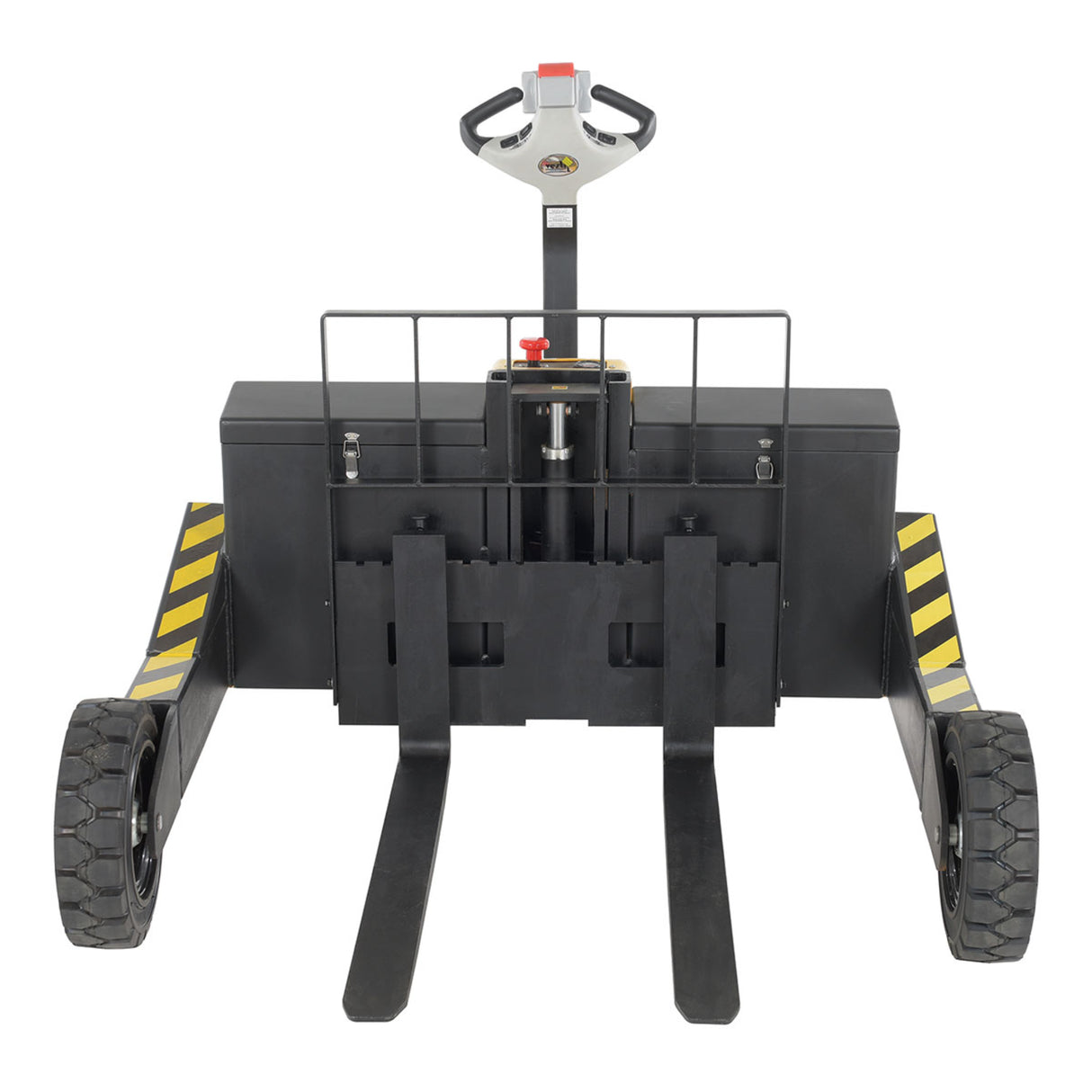 Vestil RT-EPT Electric Powered Rough Terrain Pallet Truck — Indoor + Outdoor Capable with AC Drive Motor and Large Rubber Tires