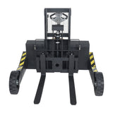Vestil RT-S Powered Rough Terrain Stacker | 3,000 lb Capacity, 35" or 62" Lift, Rubber Tires for Uneven Surfaces, Adjustable Forks