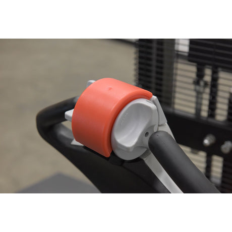 Vestil RT-S Powered Rough Terrain Stacker | 3,000 lb Capacity, 35" or 62" Lift, Rubber Tires for Uneven Surfaces, Adjustable Forks