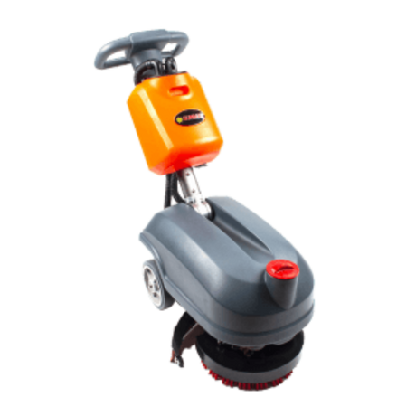 Sunmax RT15AC Corded Walk-Behind Floor Scrubber, 14" Cleaning Path