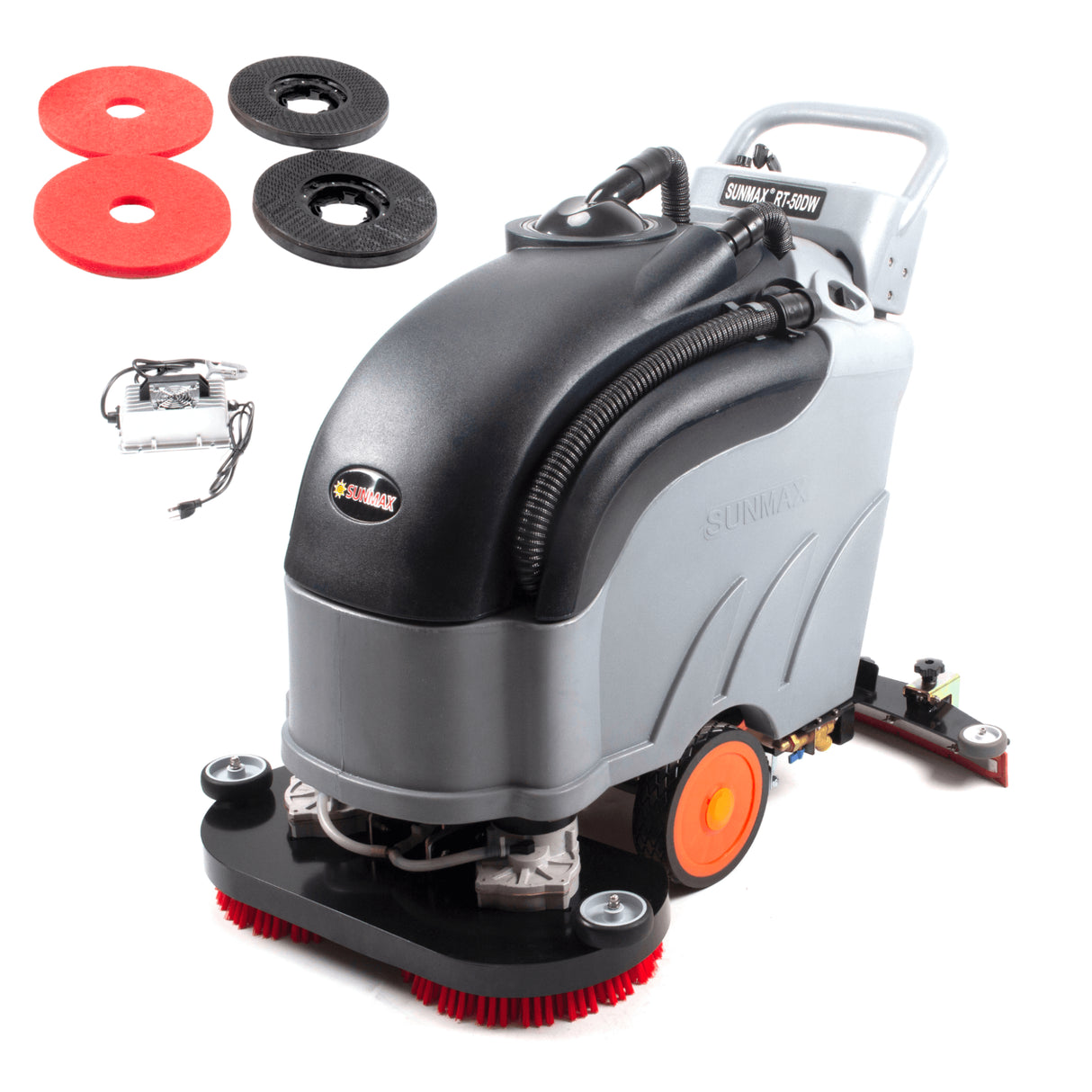 Sunmax RT50DW 28" Self-Propelled Dual-Brush Floor Scrubber