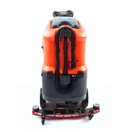 Sunmax RT70+ Industrial Ride-On Floor Scrubber, 22" Brush Cleaning Path, Lithium Battery