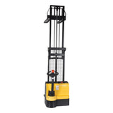 Vestil S-DM Double Mast Stacker with Powered Drive & Lift | 2,200 lb Capacity, 101"–150" Lift, Fully Powered 24V, Adjustable or Fixed Forks