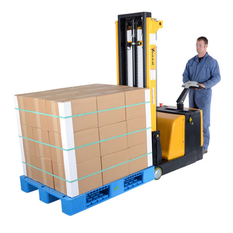 Vestil S-CB Counter-Balanced Powered Drive Lift | 1,000 lb Capacity, 24V Powered Drive & Lift, 62" or 118" Reach, Walk-Behind