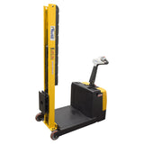 Vestil S-CB-NM-60 Counter-Balanced Narrow Mast Powered Stacker | 600 lb Capacity, 60" Lift, 17 Quick-Change Attachments Available