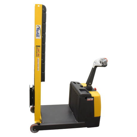 Vestil S-CB-NM-60 Counter-Balanced Narrow Mast Powered Stacker | 600 lb Capacity, 60" Lift, 17 Quick-Change Attachments Available