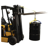 Vestil D-FORK / S-FORK Forklift Hoisting Hook — Fork-Mounted Crane Hook with Shackle & 48" Safety Restraint, 4,000–10,000 lb