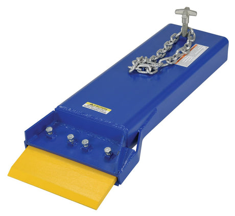 Vestil SCRAPE-1 Fork Truck Floor Scraper — Forklift Attachment for Paint & Coating Removal