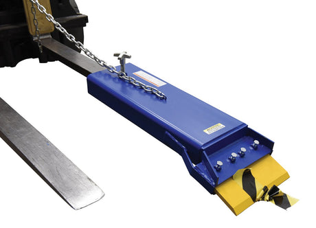 Vestil SCRAPE-1 Fork Truck Floor Scraper — Forklift Attachment for Paint & Coating Removal