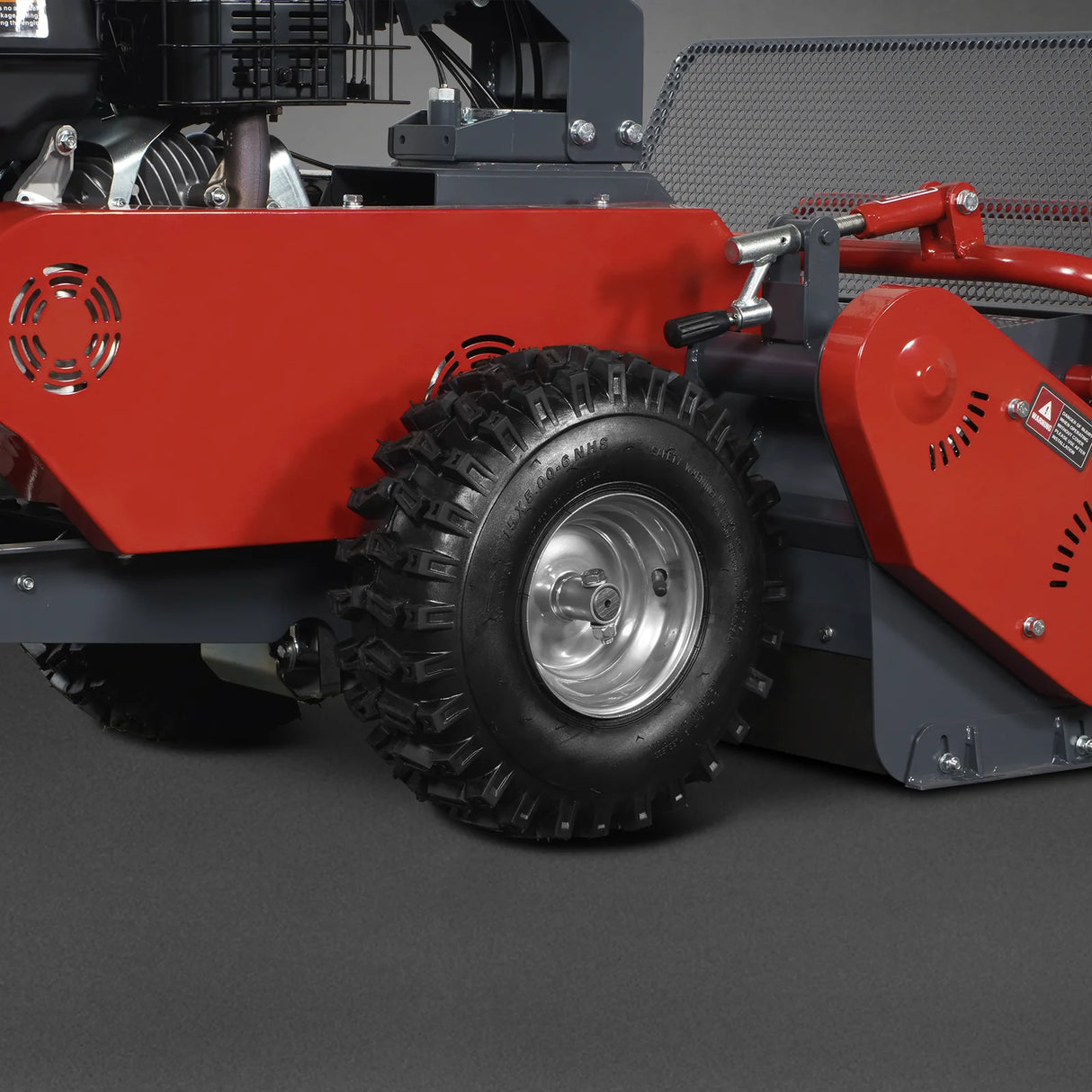 MechMaxx 27" Walk-Behind Flail Mower, 10HP 302cc, Wheeled, SFM27W