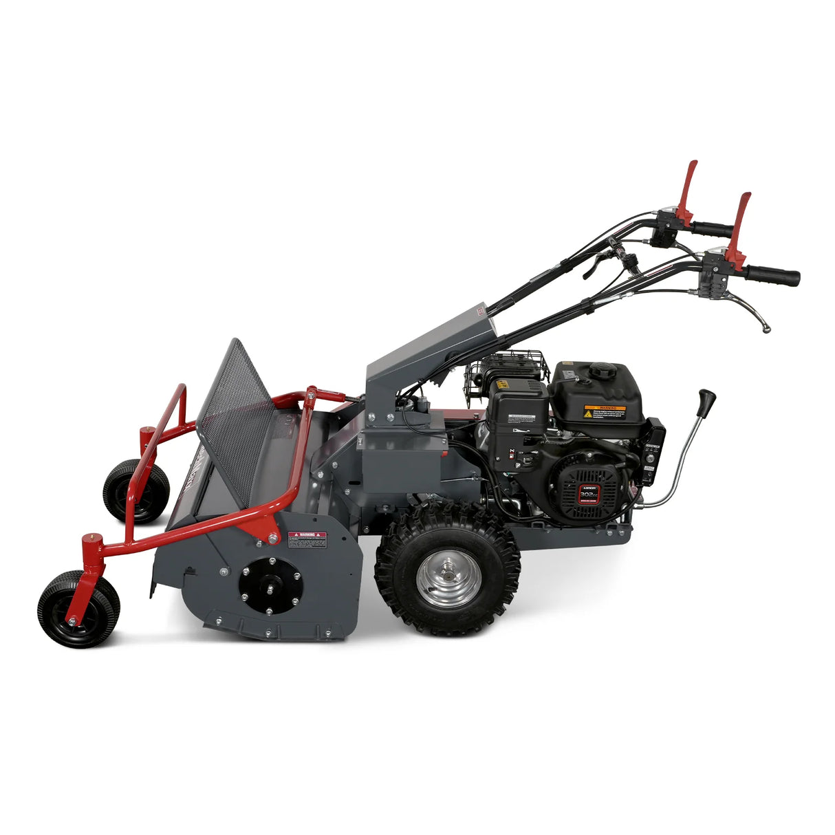 MechMaxx 27" Walk-Behind Flail Mower, 10HP 302cc, Wheeled, SFM27W