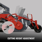 MechMaxx 27" Walk-Behind Flail Mower, 10HP 302cc, Wheeled, SFM27W