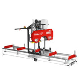 MechMaxx 18" Gas-Powered Portable Sawmill with 212cc 7HP DUCAR Engine