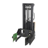 Vestil SL-118-PDGR Semi-Electric Powered Drum Gripper & Rotator | 550 lb Capacity, Handles 16/30/55 Gallon Steel Drums, Walk-Behind