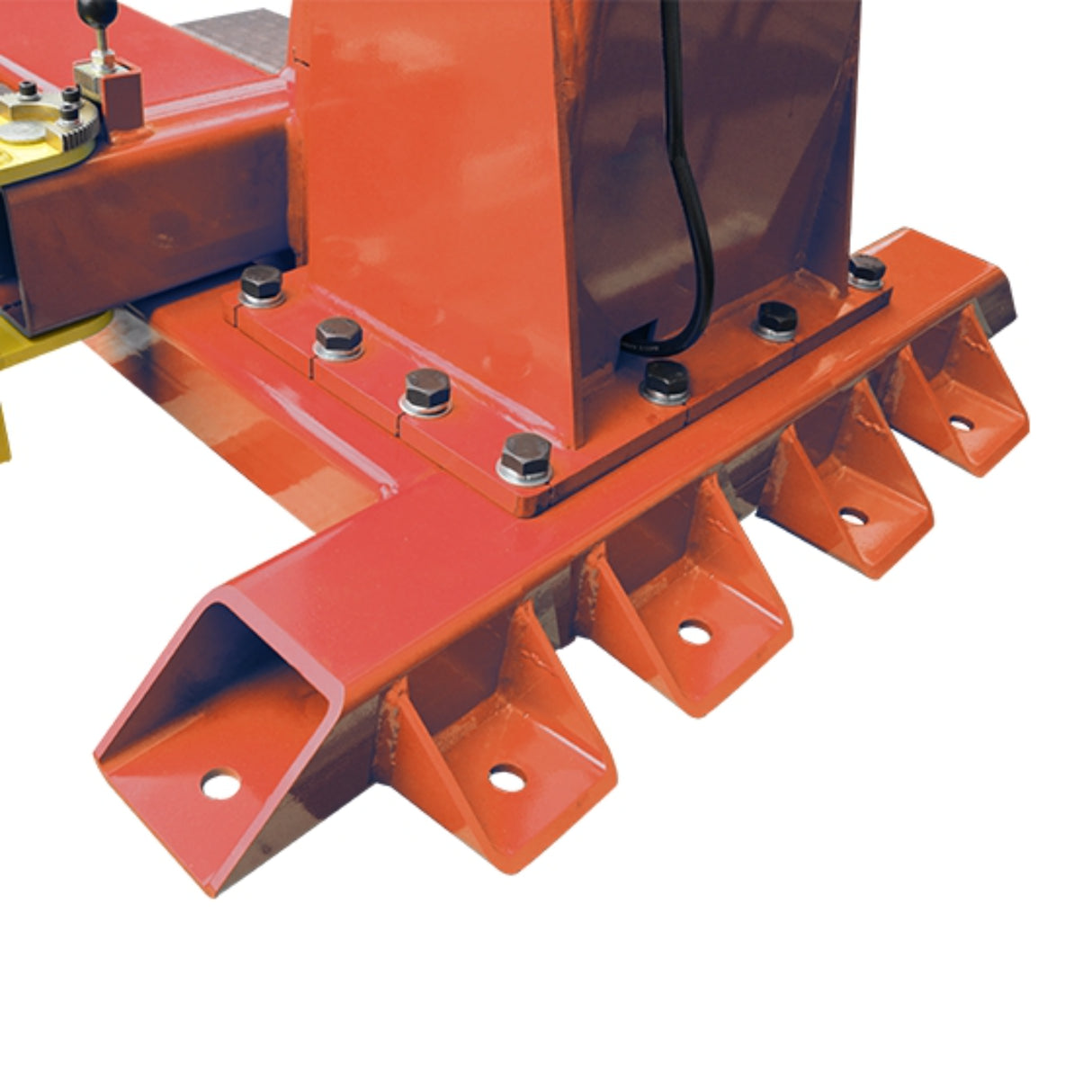 AMGO SL-7 Single Post Lift, 7,000 lb. Compact Bolt-Down Car Lift