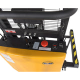 Vestil SL3 Heavy-Duty Semi-Electric Stacker with Powered Lift — 3,000 lb Capacity, Adjustable Forks, 36" or 63" Lift Heights