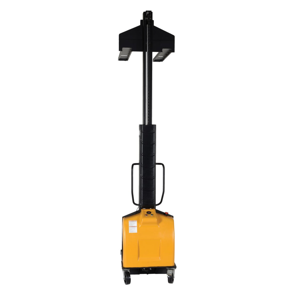 Vestil SLNM High-Reach Narrow Mast Stacker with Powered Lift | 1,500 lb Capacity, 98" or 118" Lift, Semi-Electric, Adjustable or Fixed Forks