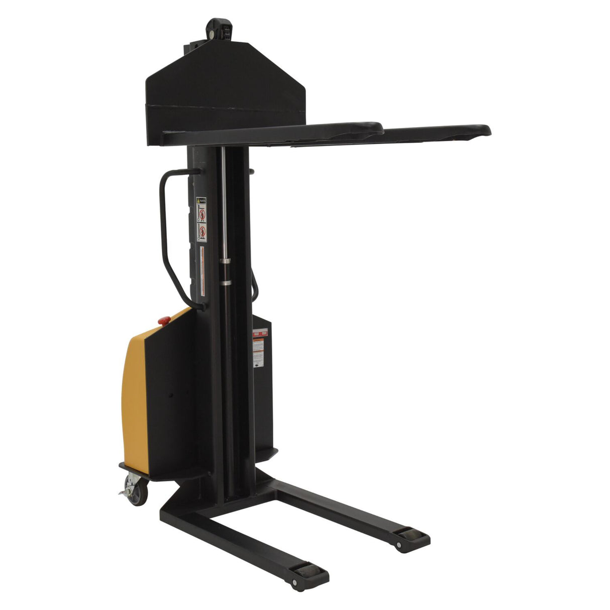 Vestil SLNM-63 Narrow Mast Stacker with Powered Lift | 1,000 lb Capacity, 63" Lift, Semi-Electric, Adjustable or Fixed Forks