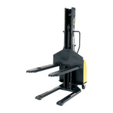 Vestil SLNM15-63 Narrow Mast Stacker with Powered Lift | 1,500 lb Capacity, 63" Lift, Semi-Electric, Adjustable or Fixed Forks