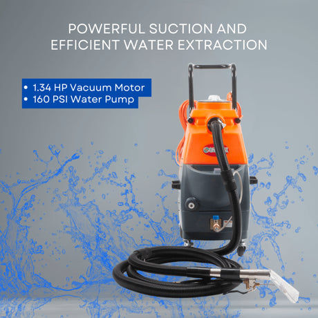 Sanitmax SM18H Heated Carpet Extractor Machine