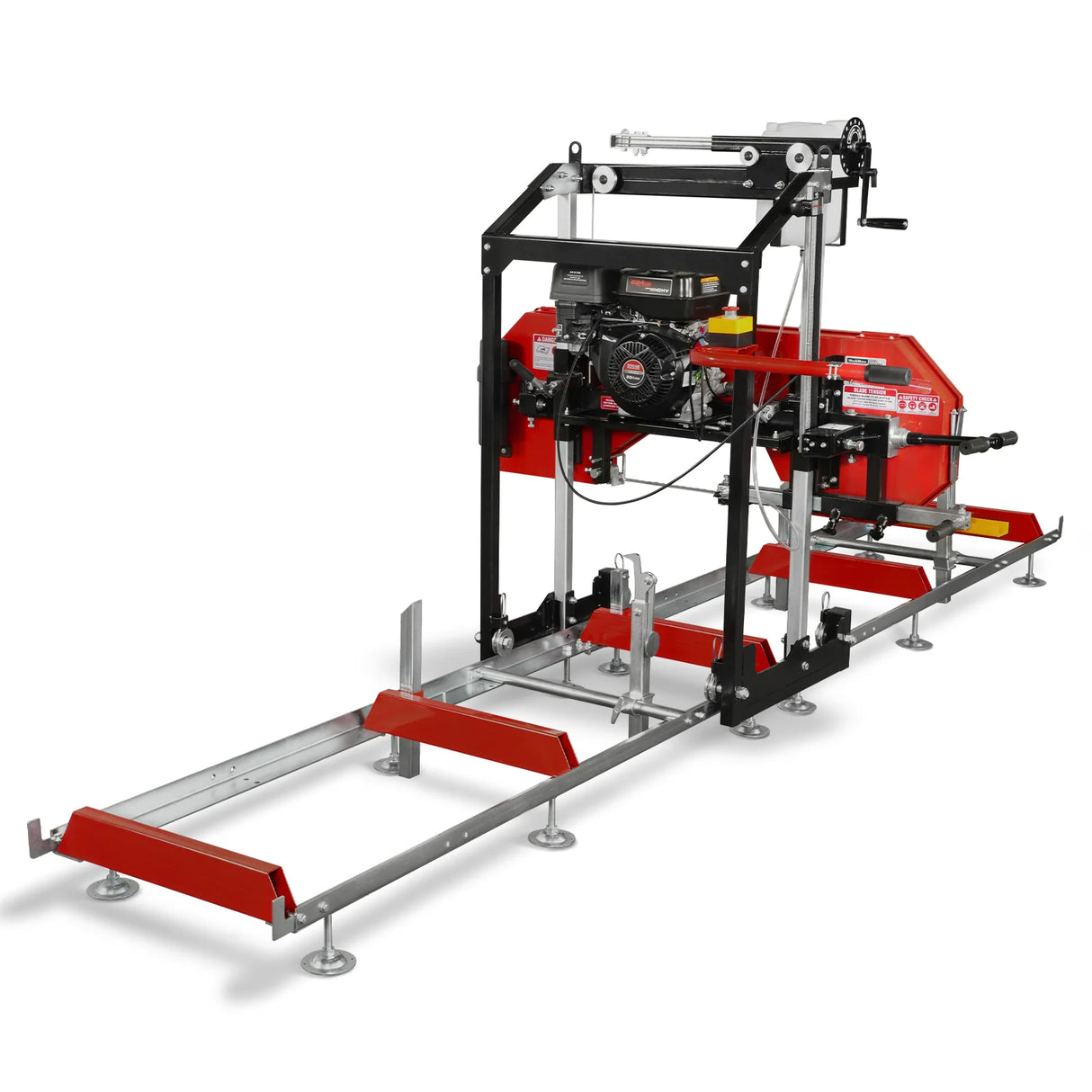 MechMaxx 22" Gas-Powered Portable Sawmill with 224cc 7HP DUCAR Engine