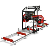 MechMaxx 22" Gas-Powered Portable Sawmill with 224cc 7HP DUCAR Engine