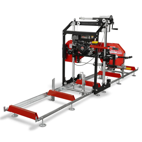 MechMaxx 22" Gas-Powered Portable Sawmill with 224cc 7HP DUCAR Engine