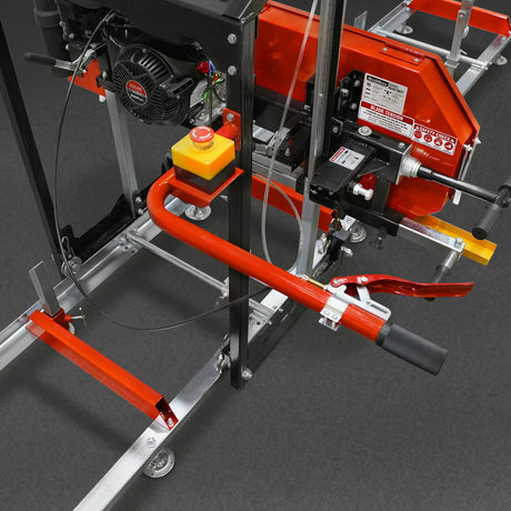 MechMaxx 22" Gas-Powered Portable Sawmill with 224cc 7HP DUCAR Engine