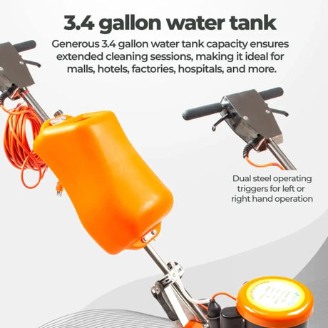 Sanitmax SM420AC 17" Professional Multi-Functional Floor Buffer Scrubber