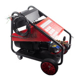 Sanitmax SM5000 Industrial Electric Pressure Washer, 5000 PSI, 5.5 GPM, 20 HP, 460V 3-Phase Cold Water System