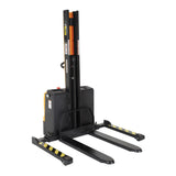 Vestil SNM Narrow Mast Stacker, Fully Powered Drive & Lift | 2,200 lb Capacity, 62" Lift, Multiple Fork Configurations