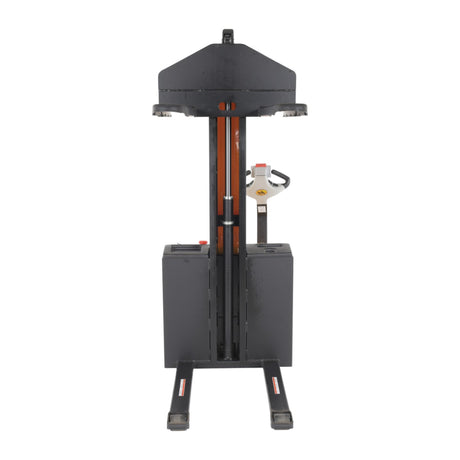 Vestil SNM Narrow Mast Stacker, Fully Powered Drive & Lift | 2,200 lb Capacity, 62" Lift, Multiple Fork Configurations