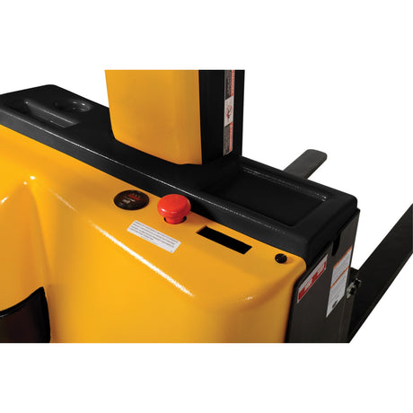 Vestil SNM Narrow Mast Stacker, Fully Powered Drive & Lift | 2,500 lb Capacity, 90" Lift, Adjustable or Fixed Forks