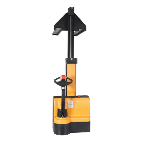 Vestil SNM Narrow Mast Stacker, Fully Powered Drive & Lift | 2,500 lb Capacity, 90" Lift, Adjustable or Fixed Forks