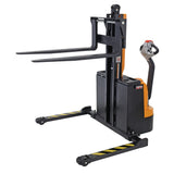 Vestil SNM3 Narrow Mast Stacker, Fully Powered Drive & Lift | 3,000 lb Capacity, 43" Lift, Adjustable or Fixed Forks