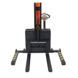 Vestil SNM3 Narrow Mast Stacker, Fully Powered Drive & Lift | 3,000 lb Capacity, 43" Lift, Adjustable or Fixed Forks