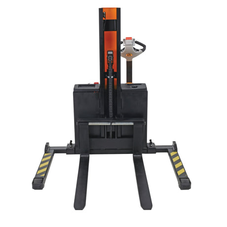 Vestil SNM3 Narrow Mast Stacker, Fully Powered Drive & Lift | 3,000 lb Capacity, 43" Lift, Adjustable or Fixed Forks