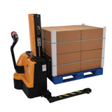 Vestil SNM3 Narrow Mast Stacker, Fully Powered Drive & Lift | 3,000 lb Capacity, 43" Lift, Adjustable or Fixed Forks