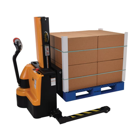 Vestil SNM3 Narrow Mast Stacker, Fully Powered Drive & Lift | 3,000 lb Capacity, 43" Lift, Adjustable or Fixed Forks