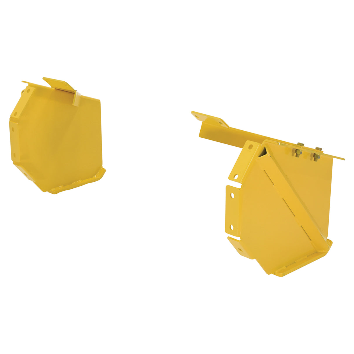 Vestil Fork Truck Snow Plow / Pusher - 72" Blade, 60° Rotation (SPB Series)